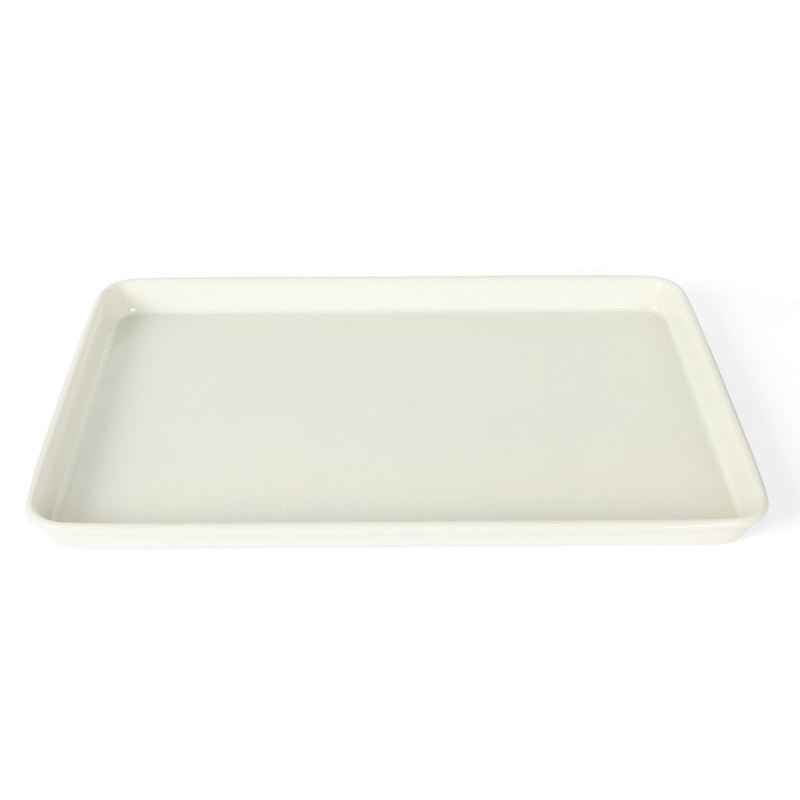 Martha Stewart Everyday Color Bake 15"X 10" Carbon Steel Cookie Sheet w/ Cooling Rack - Linen - Color Sleeve