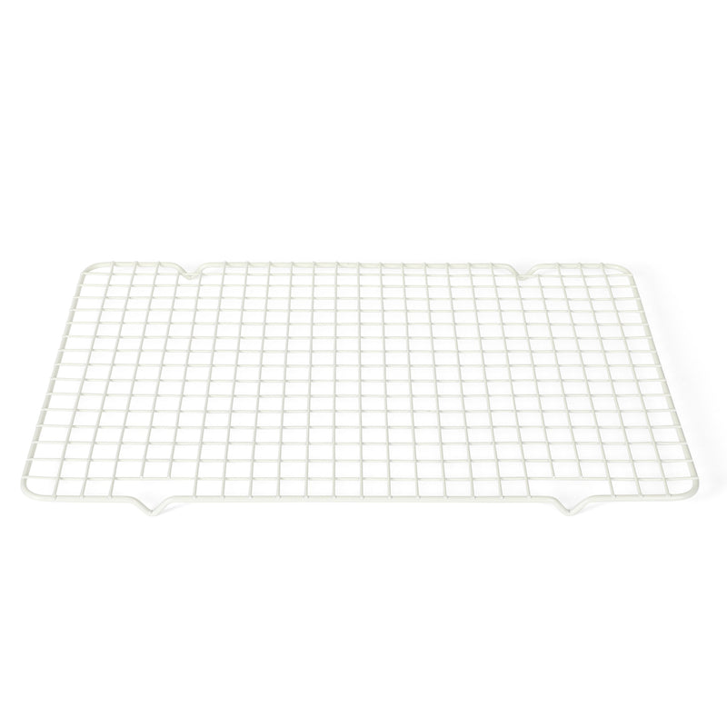 Martha Stewart Everyday Color Bake 15"X 10" Carbon Steel Cookie Sheet w/ Cooling Rack - Linen - Color Sleeve