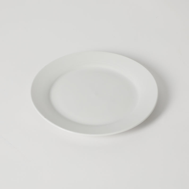 Gibson Home Noble Court 7.5" Dessert Plate - White - Fine Ceramic - PDQ