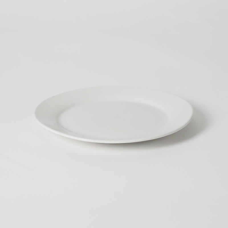 Gibson Home Noble Court 7.5" Dessert Plate - White - Fine Ceramic - PDQ