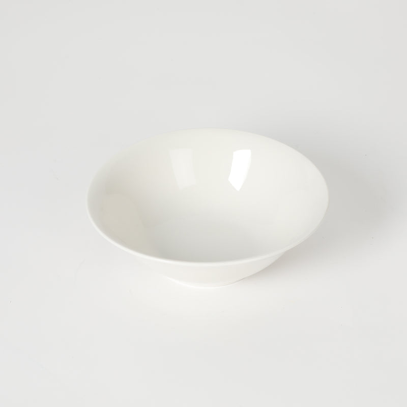 Gibson Home Noble Court 7" Bowl - White - Fine Ceramic - PDQ