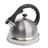 Hervidor de agua Mr. Coffee Claredale de acero inoxidable de 1.9 qt - Mango de nailon - Caja de regalo