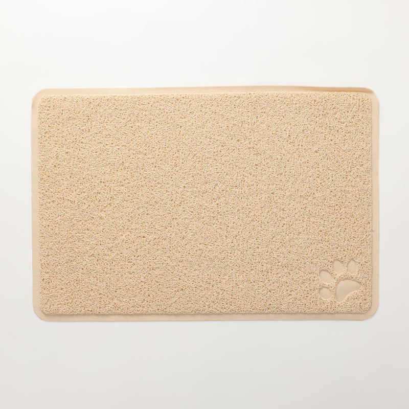 Gibson Home Pet Elements 23.6" Pet Mat - Rect. - 3 Assorted Colors - PVC 480 G - O/S - Hang Tag