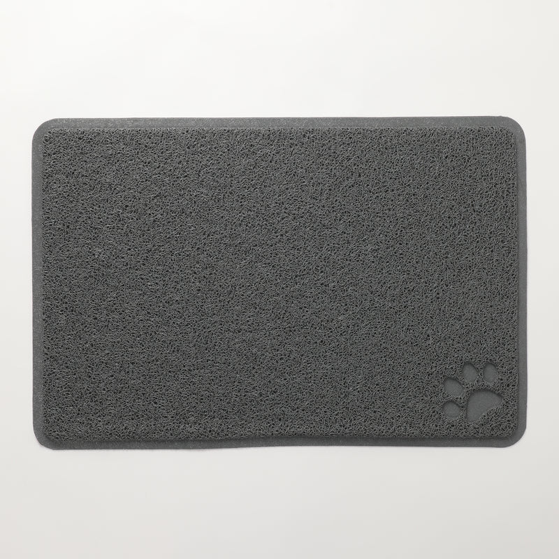 Gibson Home Pet Elements 23.6" Pet Mat - Rect. - 3 Assorted Colors - PVC 480 G - O/S - Hang Tag
