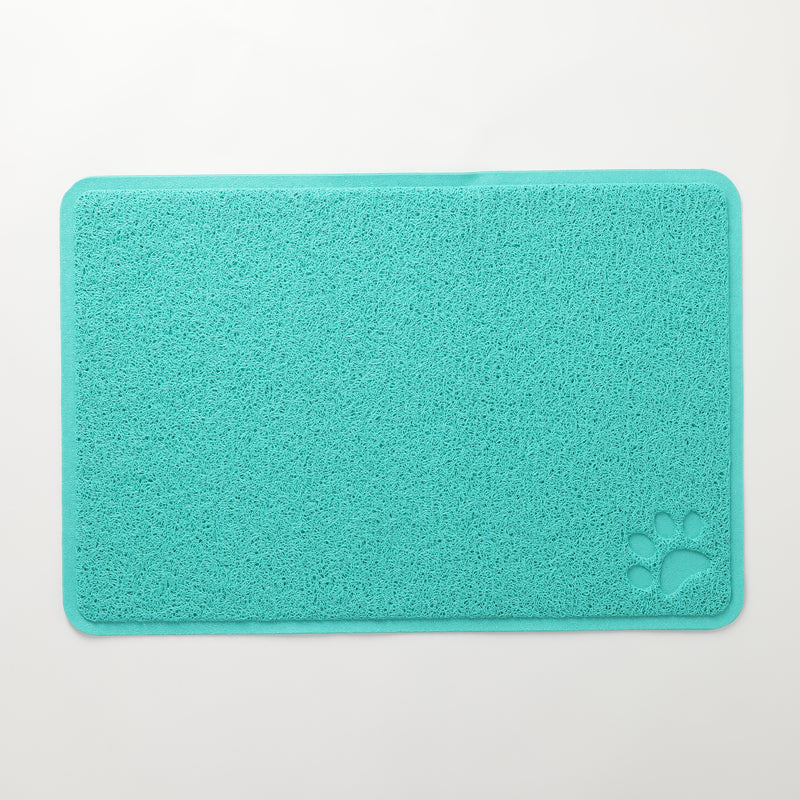 Gibson Home Pet Elements 23.6" Pet Mat - Rect. - 3 Assorted Colors - PVC 480 G - O/S - Hang Tag