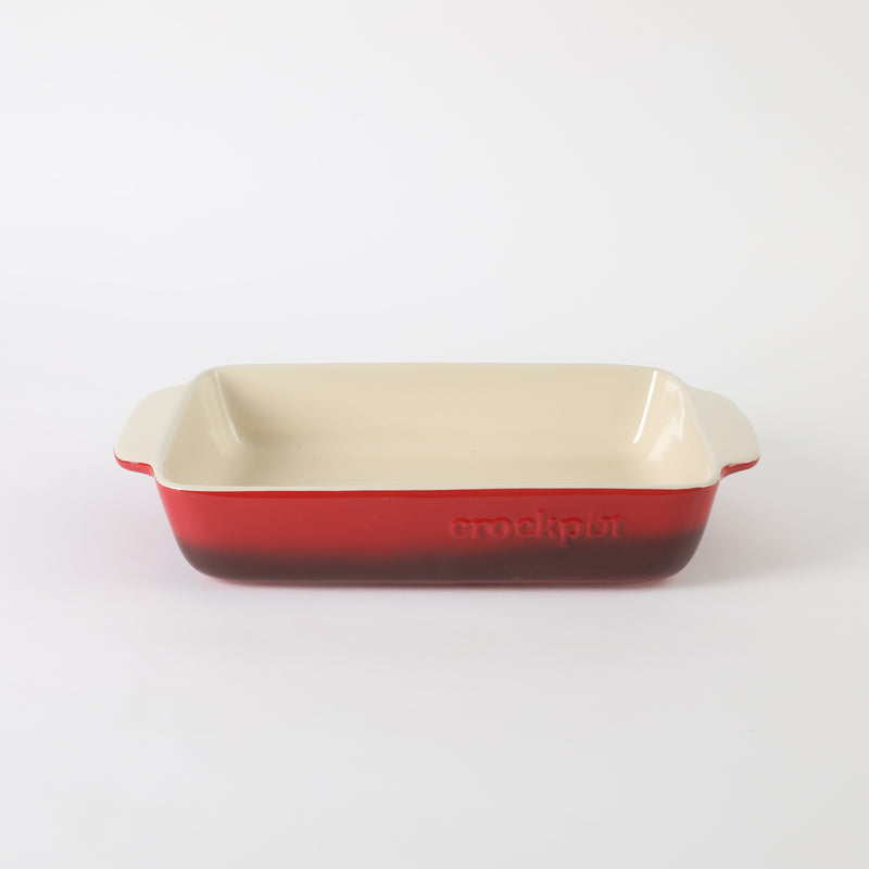 Crock-Pot Artisan 4qt Bakeware - Rectangle - Stoneware - O/S - Color Sleeve