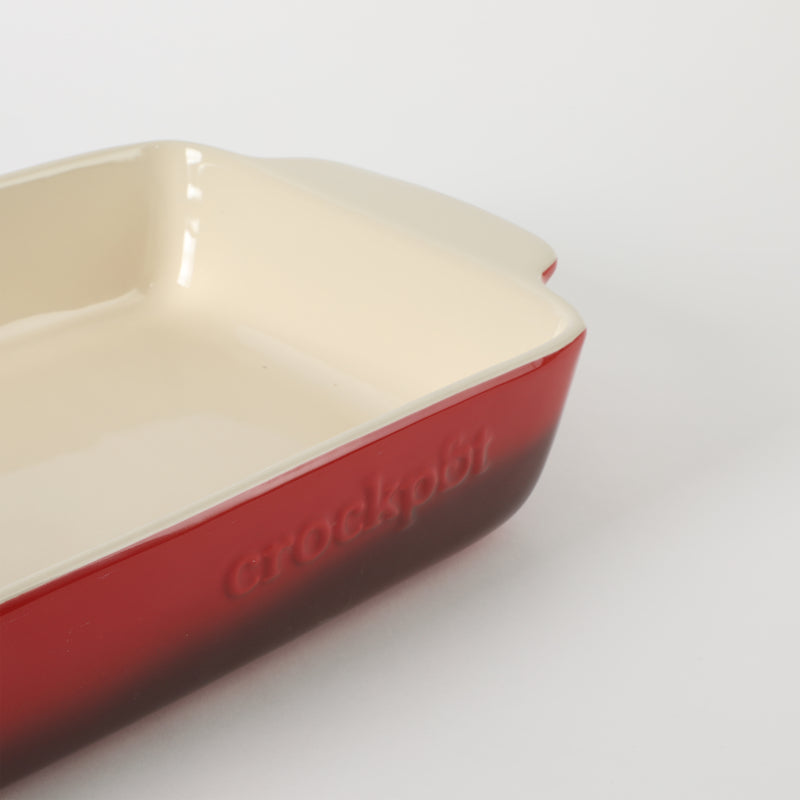 Crock-Pot Artisan 4qt Bakeware - Rectangle - Stoneware - O/S - Color Sleeve