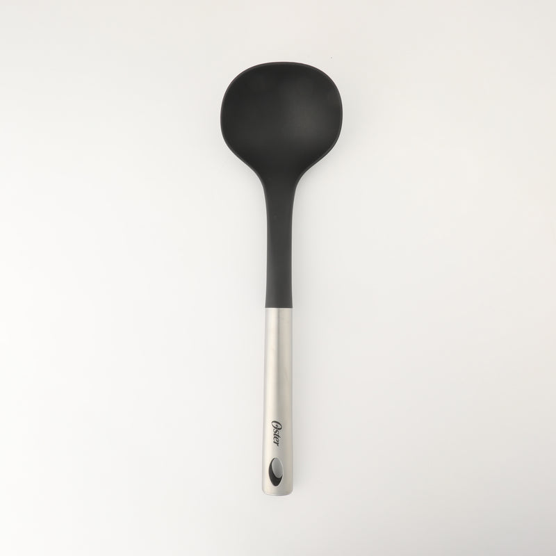 Oster Baldwyn Nylon Ladle - Stainless Steel Handle - Tie Card