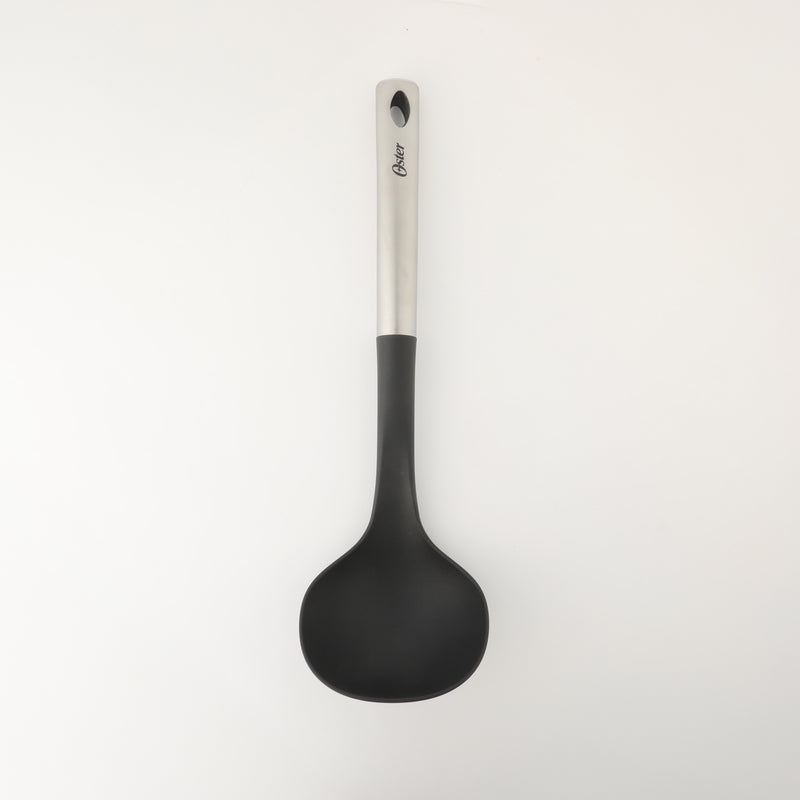 Oster Baldwyn Nylon Ladle - Stainless Steel Handle - Tie Card