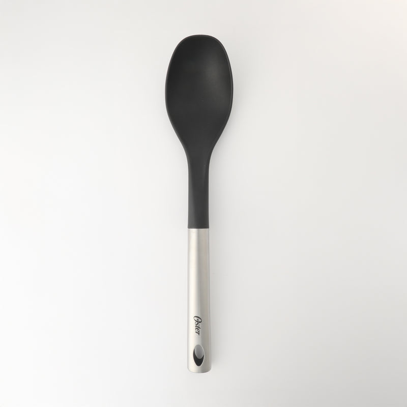 Oster Baldwyn Nylon Serving Spoon - Stainless Steel Handle - Tie Card