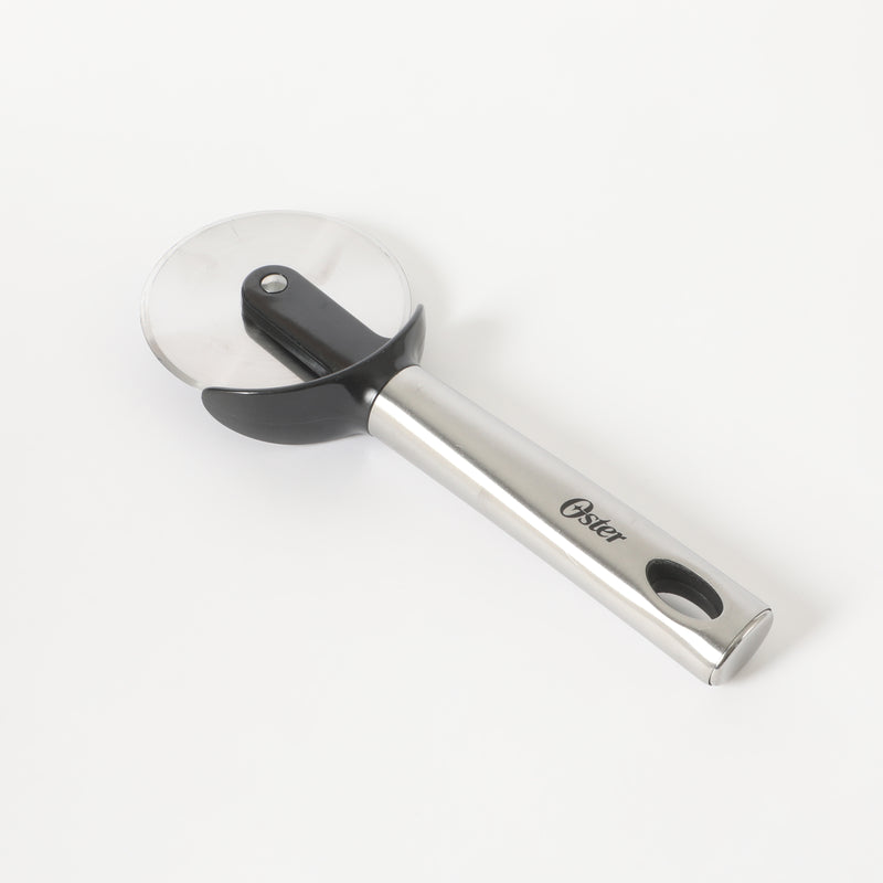 Oster Baldwyn Stainless Steel Pizza Cutter - Stainless Steel Handle - Tie Card