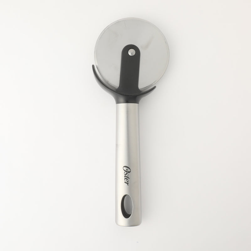 Oster Baldwyn Stainless Steel Pizza Cutter - Stainless Steel Handle - Tie Card
