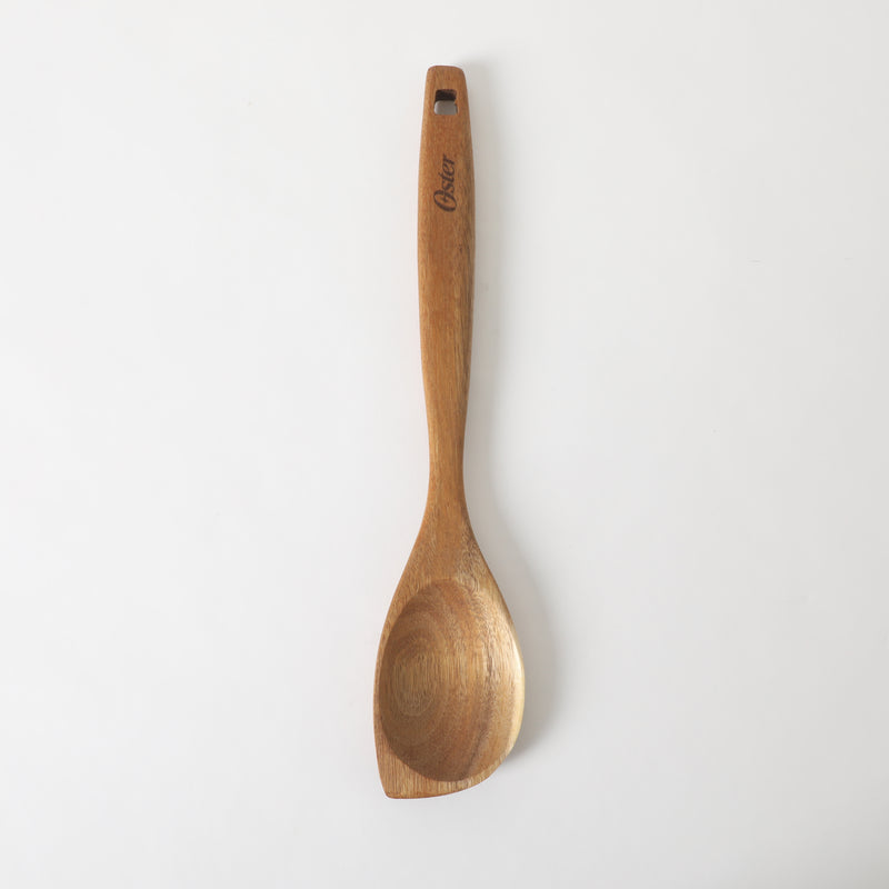 Oster Ingram Acacia Wood Serving Spoon - Tie Card