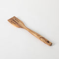 Oster Ingram Acacia Wood Slotted Turner - Tie Card