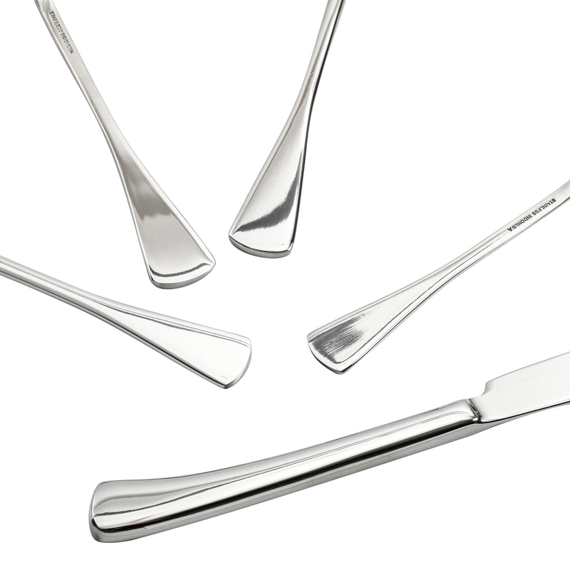 Gibson Elite Ambassador 20pc Flatware Set - Mirror Polished - Stainless Steel - Gift Box
