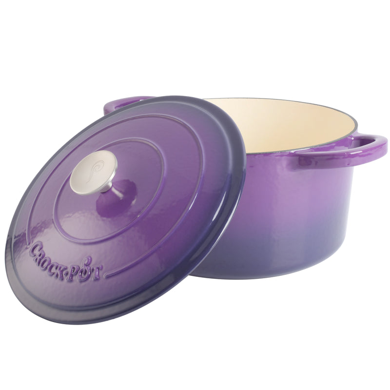 Crock-Pot Artisan 7qt Enamel Cast Iron Dutch Oven w/ Lid - Gift Box