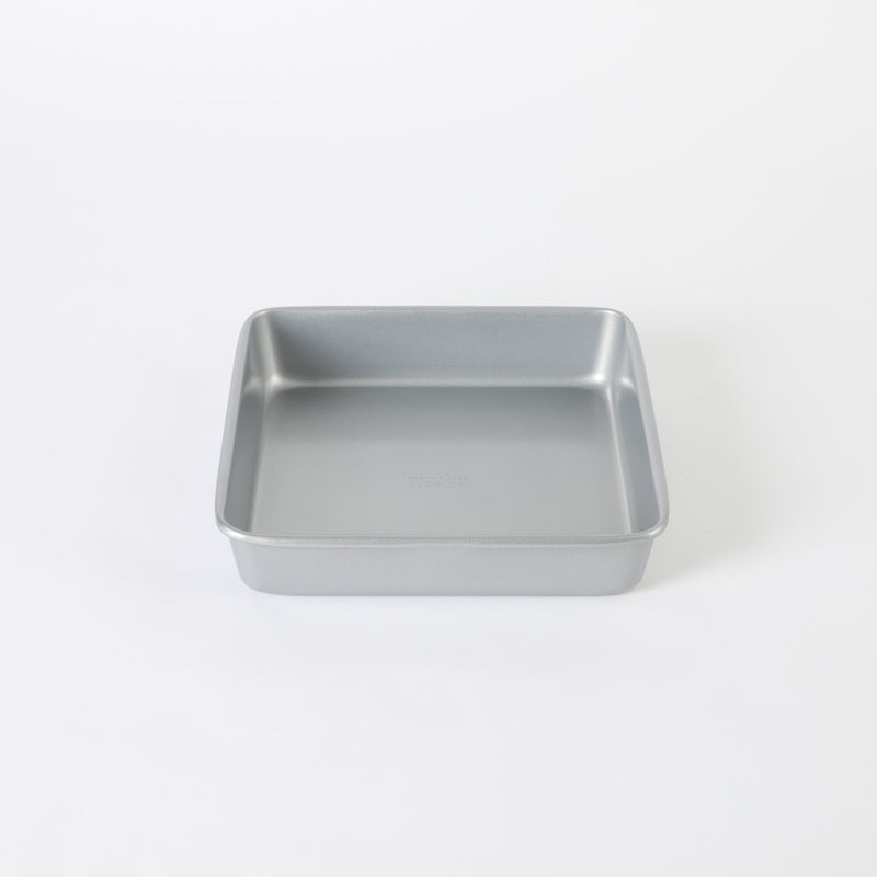 Martha Stewart Everyday Bakeaway 9" Carbon Steel Bake Pan - Silver - Square - Nonstick Interior - Color Label