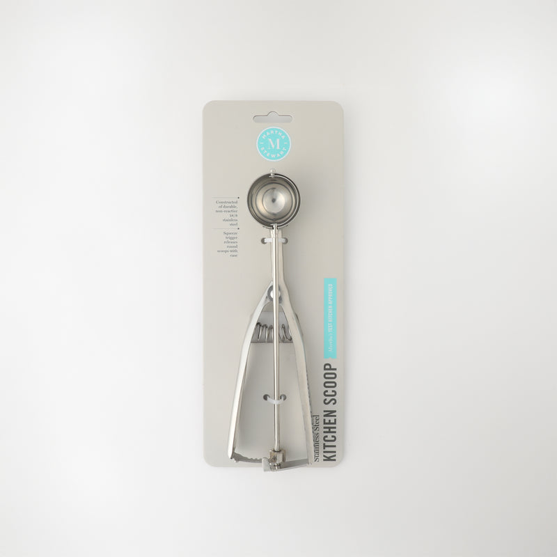 Martha Stewart Richburn 1.5" Stainless Steel Kitchen Scoop - Tie Card