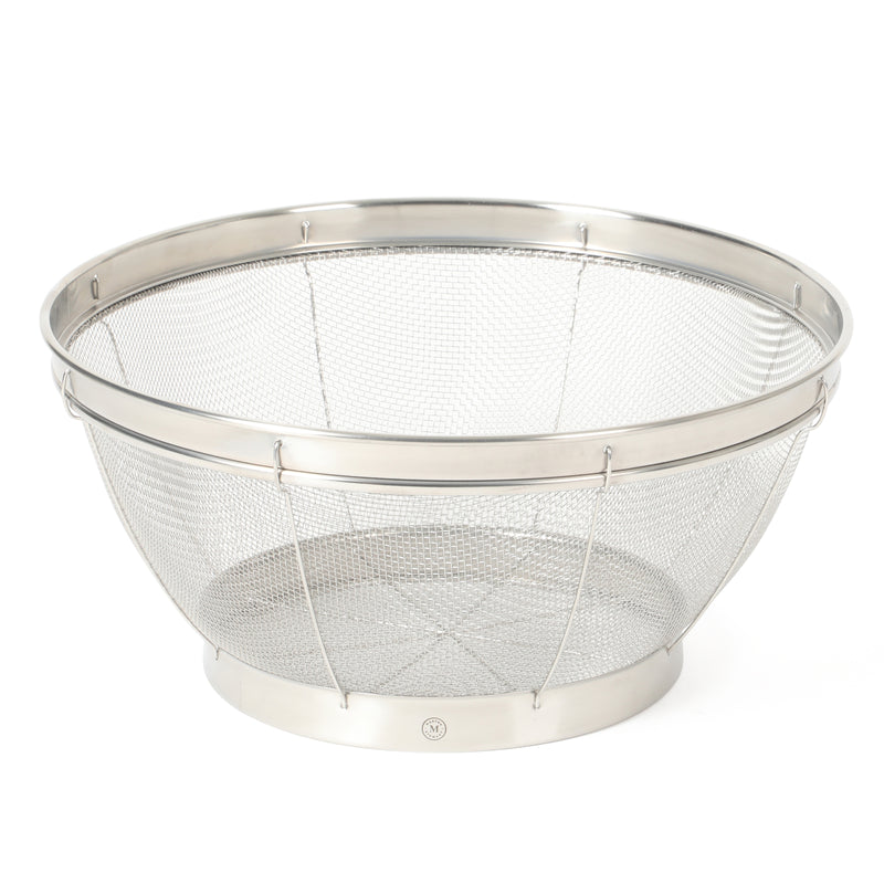 Martha Stewart Covello 2pc Stainless Steel Mesh Colander Set - Hang Tag