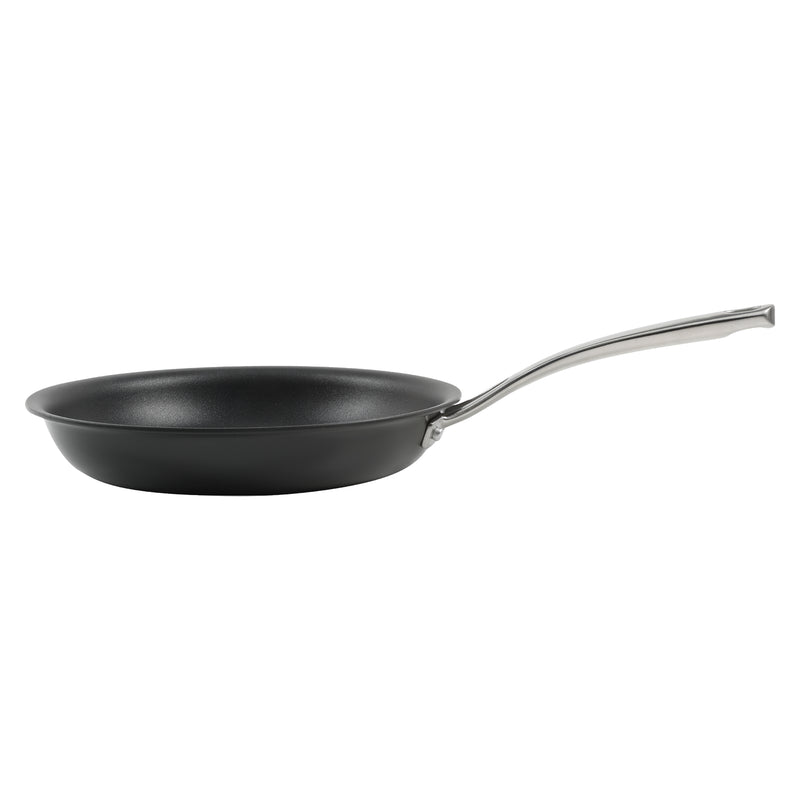Martha Stewart Bosworth 10pc Hard Anodized Cookware Set - Black - Nonstick Interior - Stainless Steel Cast Handle - Gift Box