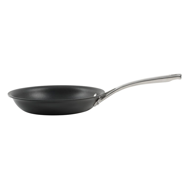 Martha Stewart Bosworth 10pc Hard Anodized Cookware Set - Black - Nonstick Interior - Stainless Steel Cast Handle - Gift Box