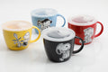 Peanuts Snoopy Pals 23.5oz Soup Bowl w/ PP Vented Lid - 4 Assorted Designs - Decorated - Stoneware - Open Stock w/ Hang Tag