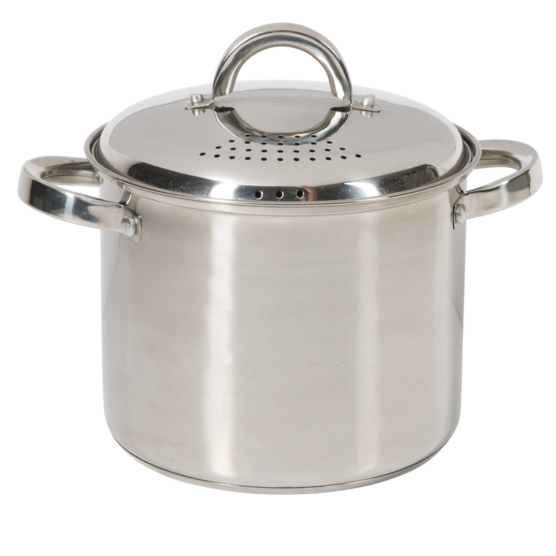 Oster Sangerfield 5qt Stainless Steel Pasta Pot w/ Steamer & Strainer Lid - Gift Box