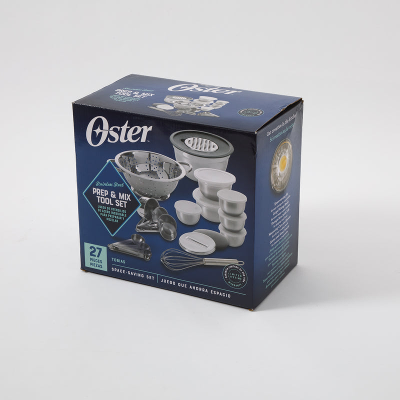 Oster Tobias 27pc Stainless Steel Gadgets and Measuring Set - Gift Box