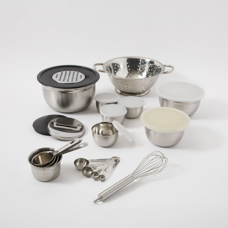 Oster Tobias 27pc Stainless Steel Gadgets and Measuring Set - Gift Box
