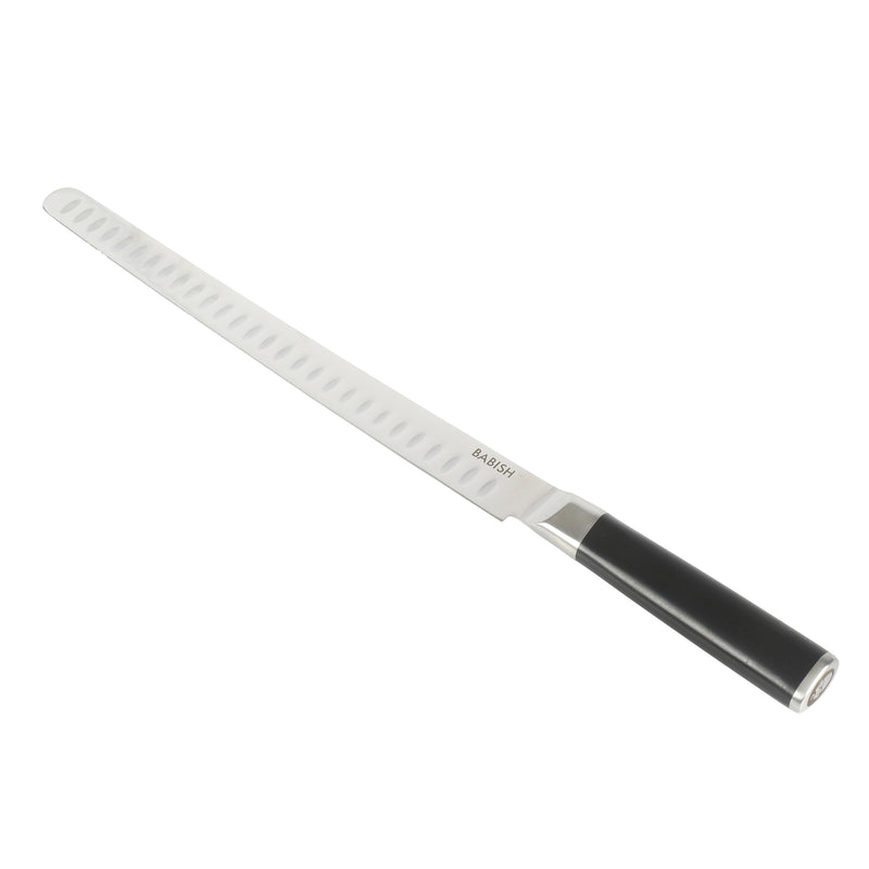 Babish 12" German Steel Super Slicer Knife - Stainless Steel - Gift Box w/ Remailer