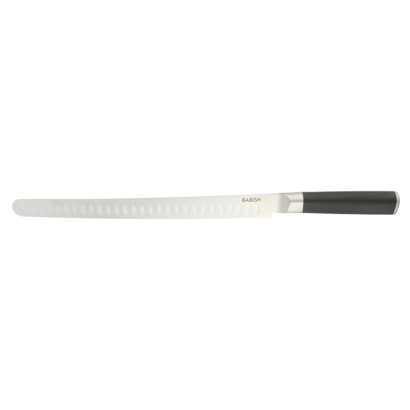 Babish 12" German Steel Super Slicer Knife - Stainless Steel - Gift Box w/ Remailer
