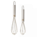 Babish 2pc 6.5" & 5.5" Stainless Steel Mini Whisk Set - Gift Box w/ Remailer
