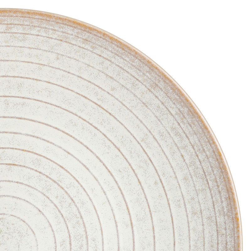 Gibson Elite Dreamweaver Brown 12pc Double Bowl Dinnerware Set - Reactive - Earthenware - Gift Box