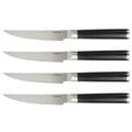 Babish 4pc Stainless Steel Steak Knife Set - ABS Handle - Gift Box w/ Remailer