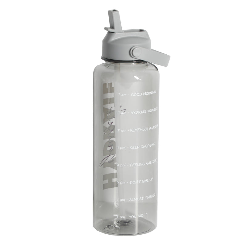 Gibson Home Breuer 50oz Water Bottle w/ AS Lid & Handle - 2 Assorted Colors - Clear - Tritan / AS Plastic - Open Stock