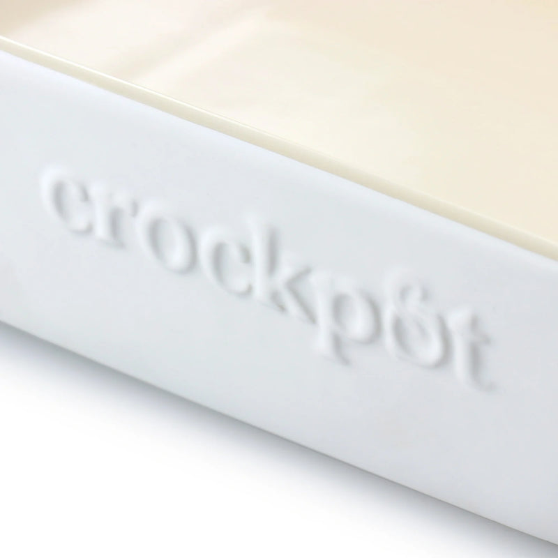 Crock-Pot Artisan 4qt Bakeware - Rectangle - Stoneware - O/S - Color Sleeve