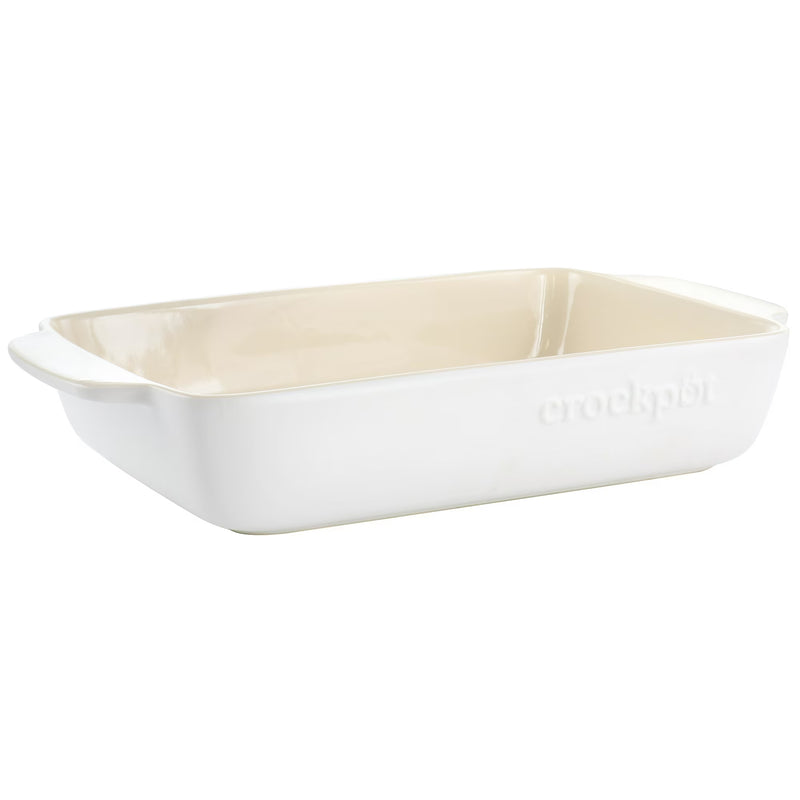 Crock-Pot Artisan 4qt Bakeware - Rectangle - Stoneware - O/S - Color Sleeve