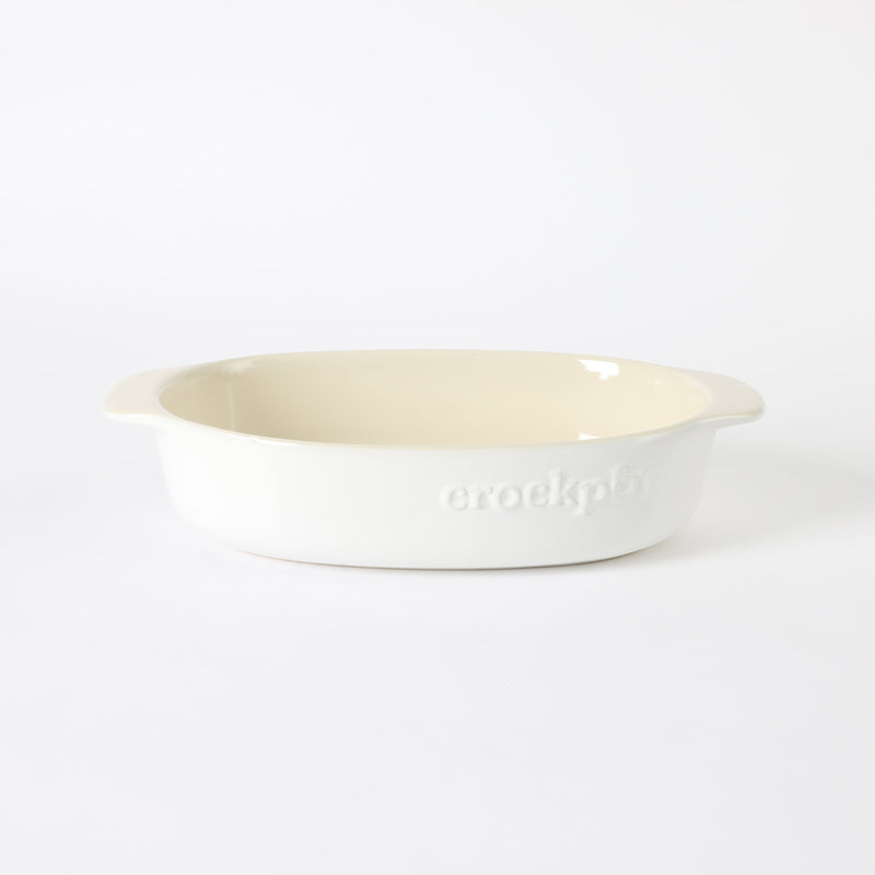 Crock-Pot Artisan 2.5qt Bakeware - Oval - Stoneware - O/S - Color Sleeve