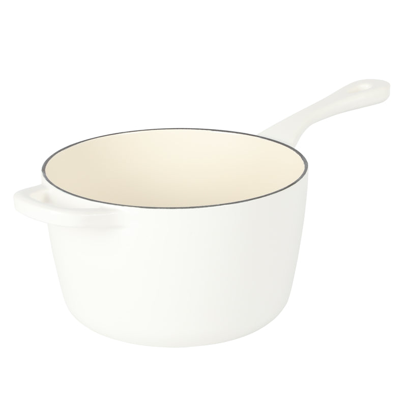 Crock-Pot Artisan 3qt Enamel Cast Iron Saucepan w/ Lid - Round - Gift Box w/ Remailer