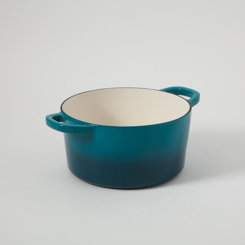 Crock-Pot Artisan 7qt Enamel Cast Iron Dutch Oven w/ Lid - Round - Gift Box w/ Remailer