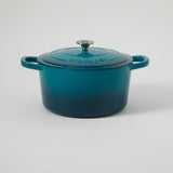 Crock-Pot Artisan 7qt Enamel Cast Iron Dutch Oven w/ Lid - Round - Gift Box w/ Remailer