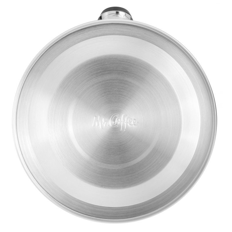 Mr. Coffee Flintshire 1.75qt Stainless Steel Tea Kettle - Nylon Handle - Gift Box