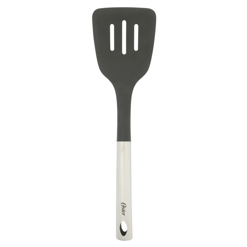 Oster Baldwyn 12pc Cutlery & Gadgets Combo w/ Block - Stainless Steel Handle & Nylon Head Tools - Stainless Steel Cutlery - Gift Box