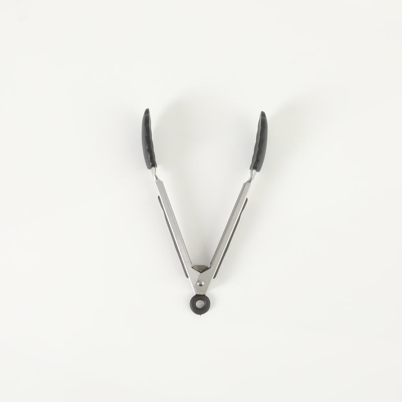 Oster Baldwyn 3pc Stainless Steel Tongs Set - Nylon/SS/TPR Handle - Tie Card