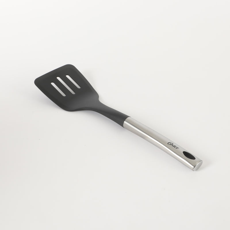 Oster Baldwyn Stainless Steel Slotted Turner - Nylon Head - Tie Card