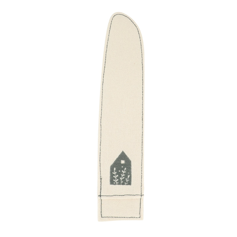 Bloomhouse 8" German Steel Bread Knife - Olive Wood Forged Handle - Stainless Steel - Gift Box w/ Remailer