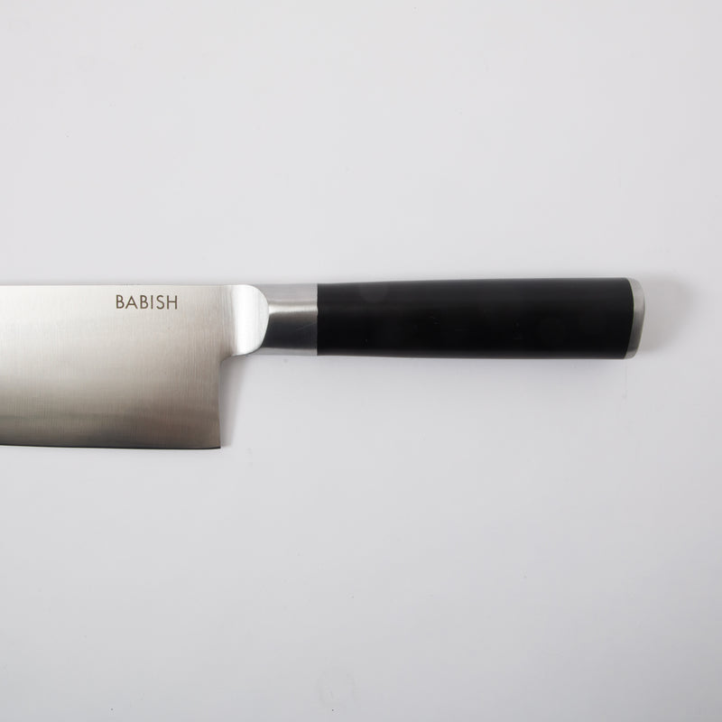 Babish 14pc Stainless Steel Cutlery Set w/ Sheaths - ABS Handle - Remailer