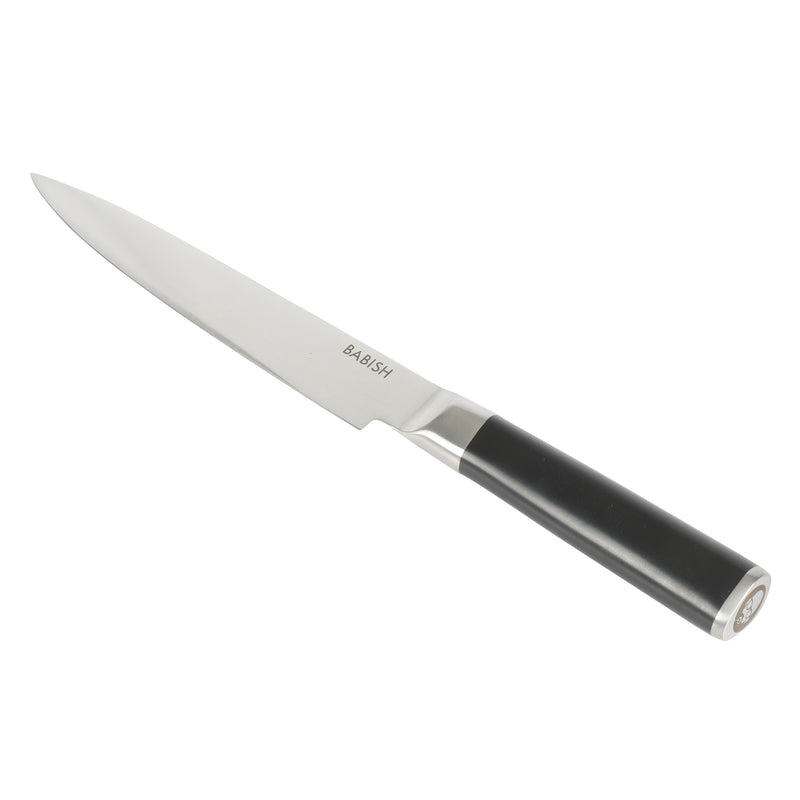 Babish 8" German Steel Carving Knife - Stainless Steel - Gift Box w/ Remailer