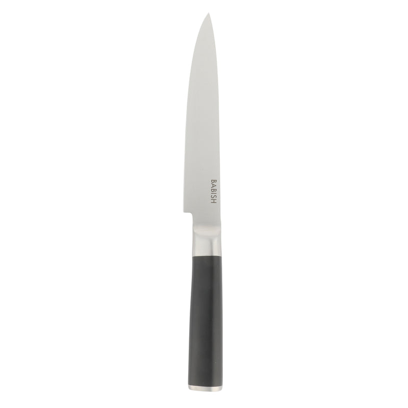 Babish 8" German Steel Carving Knife - Stainless Steel - Gift Box w/ Remailer