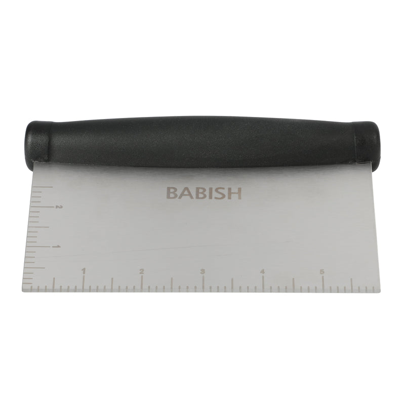 Babish 6" x 3" Bench Scraper - Stainless Steel - Gift Box w/ Remailer